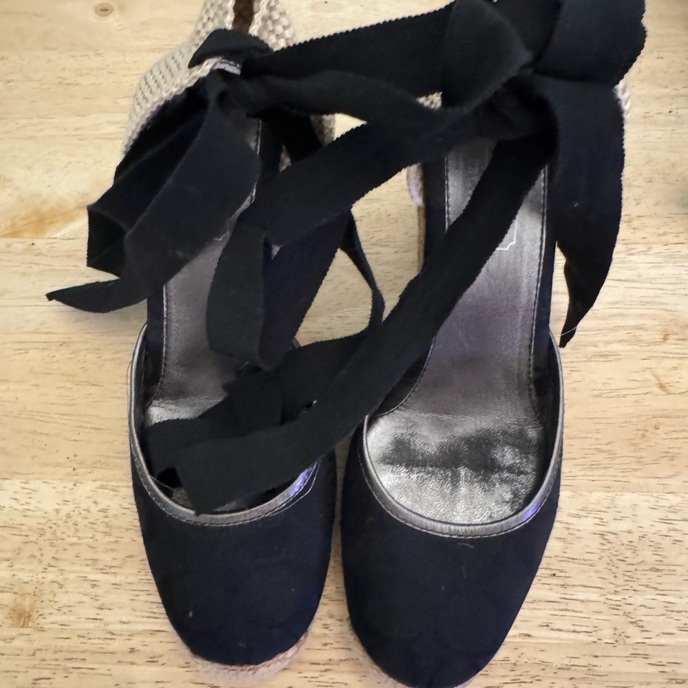 Coach Black Espadrilles